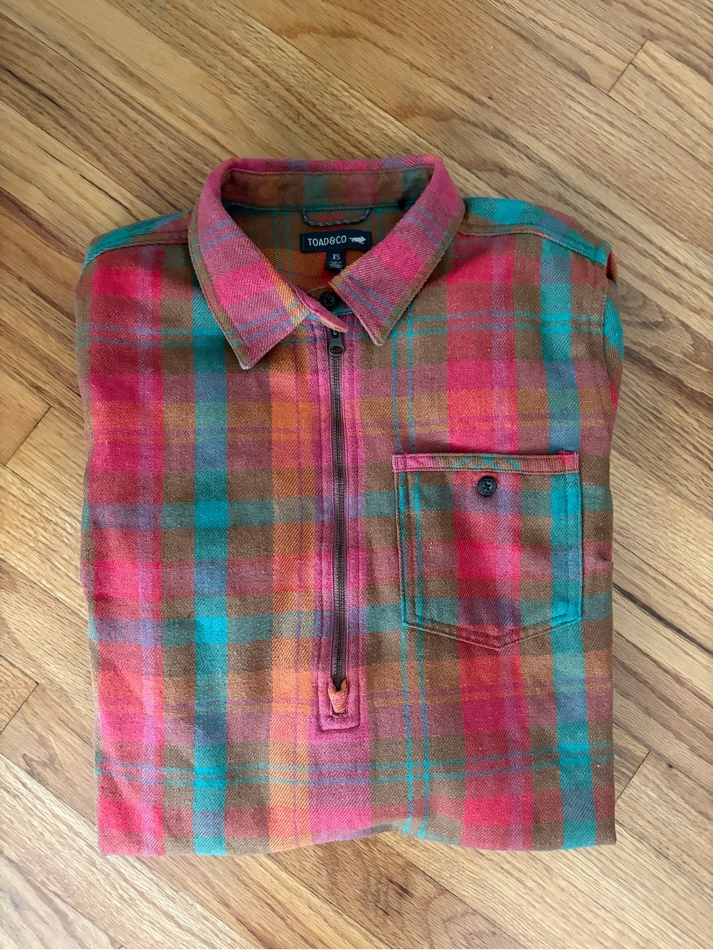 Toad&Co Plaid Shirtdress